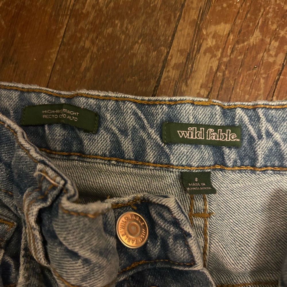 Wild Fable High Rise Button-Fly Jeans - Picture 3 of 4